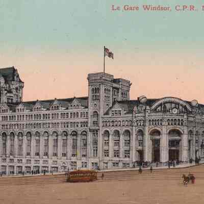 Le Gare Windsor, C.P.R., Montreal, Que.