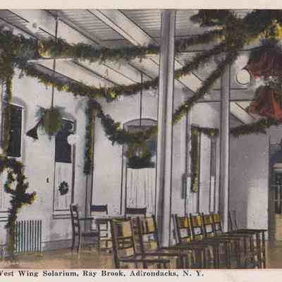 West Wing Solarium, Ray Brook, Adirondacks. N.Y.