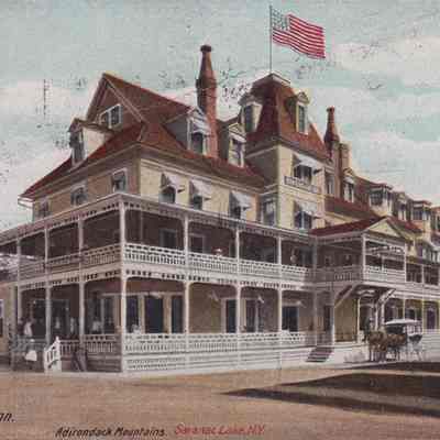 Riverside Inn. Adirondack Mountains. Saranac Lake, N.Y.