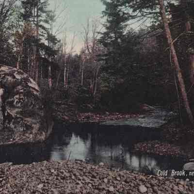 Cold Brook, near Saranac Lake, NY.