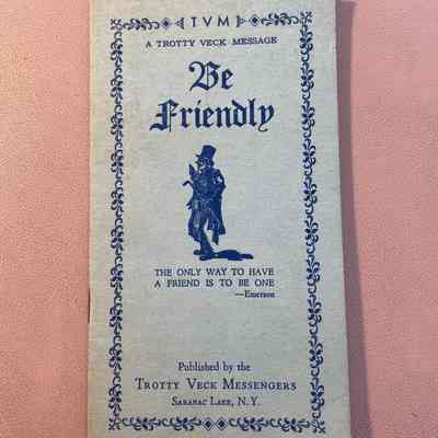 Be Friendly