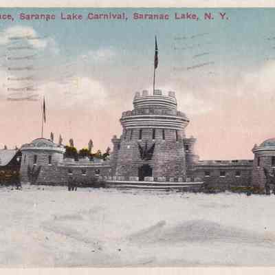 Ice Palace, Saranac Lake Carnival, Saranac Lake, N. Y.