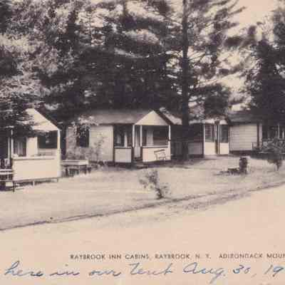 Raybrook Inn Cabins, Raybrook, N.Y. Adirondack Mountains.