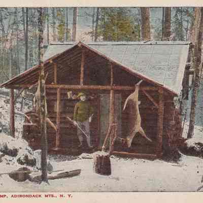 An Adirondack Camp, Adirondack Mts., N. Y.
