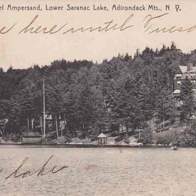 Hotel Ampersand, Lower Saranac Lake, Adirondack Mts., NY.