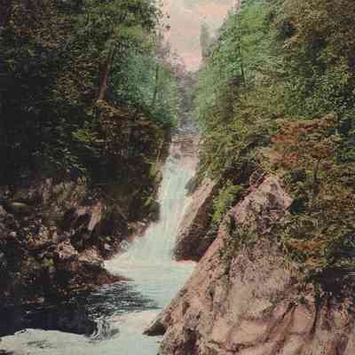 Wilmington Lower Falls, Adirondacks, N. Y.