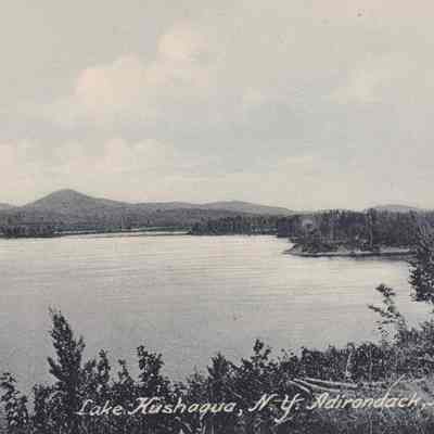 Lake Kushaqua, N. Y. Adirondack, Mts.