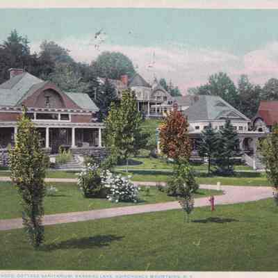 Chapel and Cottages, Cottage Sanitarium, Saranac Lake, Adirondack Mountains, N. Y.