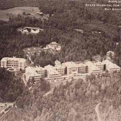Airplane View of State Hospital for Incipient Tuberculosis, Ray Brook, New York