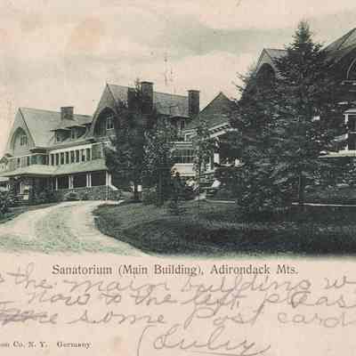 Sanatorium (Main Building), Adirondack Mts.