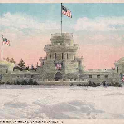 Ice Palace at Winter Carnival, Saranac Lake, N. Y.