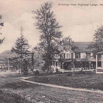 Greetings from Highland Lodge, Harrietstown, N.Y.