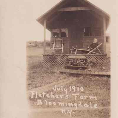 July 1910, Fletchers Farm, Bloomingdale, N.Y.