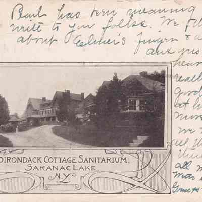 Adirondack Cottage Sanitarium, Saranac Lake, N.Y.
