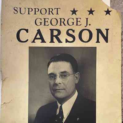 Support George J. Carson