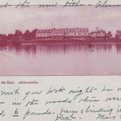Saranac Inn from the East, Adirondacks