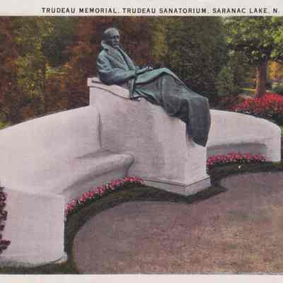 Trudeau Memorial, Trudeau Sanatorium, Saranac Lake, N. Y.