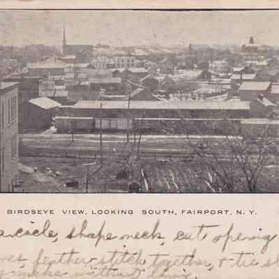 Birdseye View, Looking South, Fairport, N. Y.