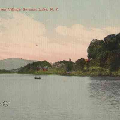 Lake Flower, from Village, Saranac Lake, N. Y.