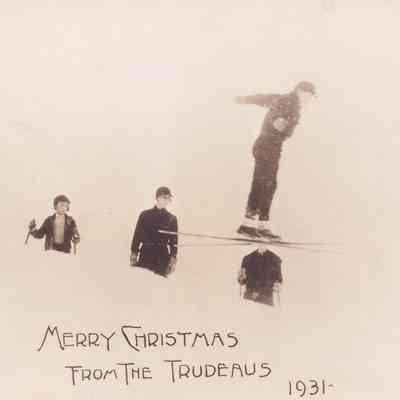 Merry Christmas from the Trudeaus
