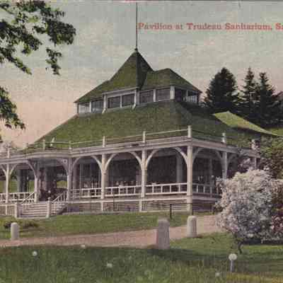 Pavilion at Trudeau Sanitarium, Saranac Lake, NY.