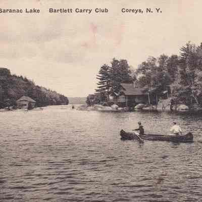 Upper Saranac Lake - Bartlett Carry Club - Coreys, N.Y.
