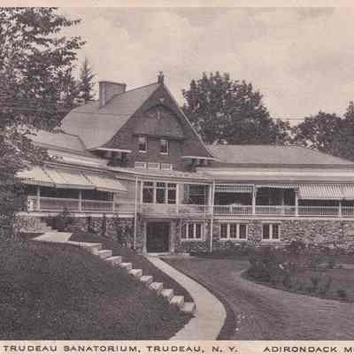 Infirmary, Trudeau Sanatorium, Trudeau, N. Y., Adirondack Mountains.