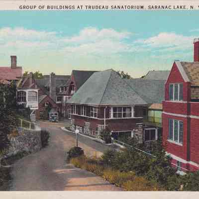 Group of Buildings at Trudeau Sanatorium, Saranac Lake, N. Y.