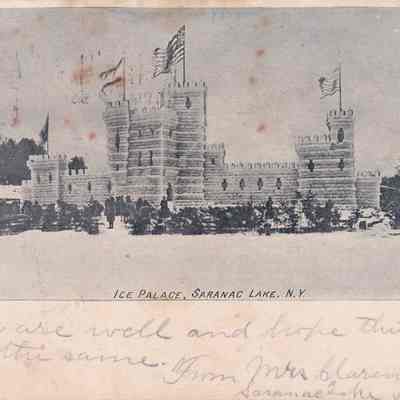 Ice Palace, Saranac Lake, N.Y.