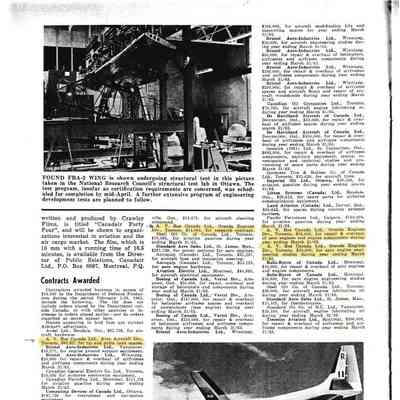 Contracts Awarded - Apr 1962