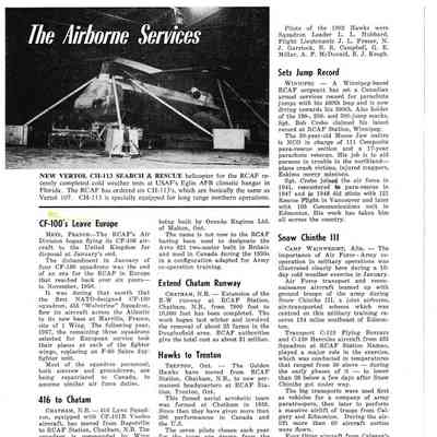 The Airborne Services - Feb 1963