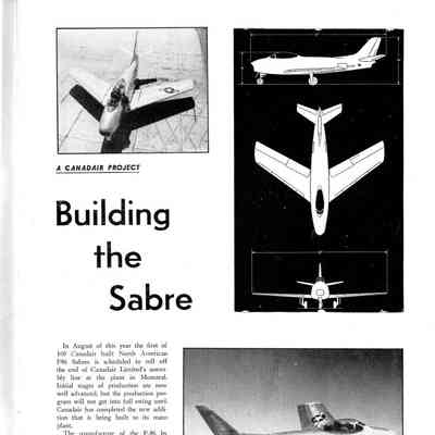 A Canadair Project - Building the Sabre