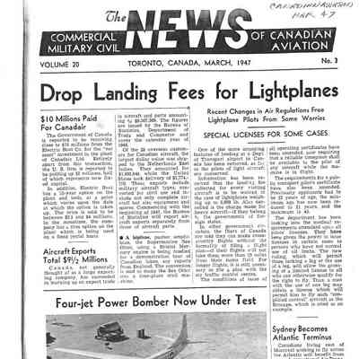 The News of Canadian Aviation - Mar 1947