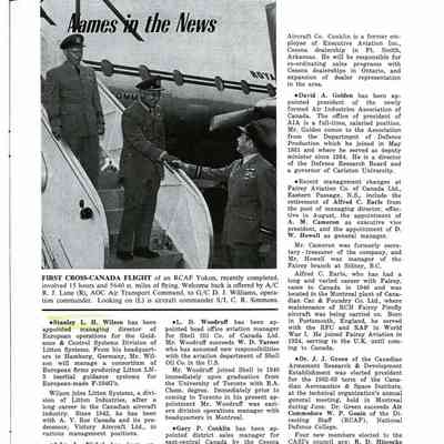 Names in the news - Jul 1962