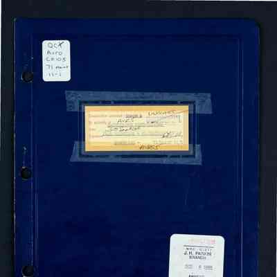 Arrow I maintenance instructions: fire detection & protection: electrics|Arrow I maintenance instructions: fire detection and protection: electrics