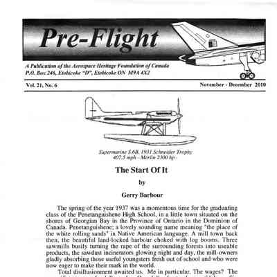 Pre-Flight - Vol 21 No 6