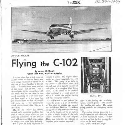 A Piece of Cake - Flying the C-102