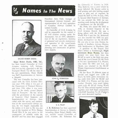 Names in the news - Sep 1950
