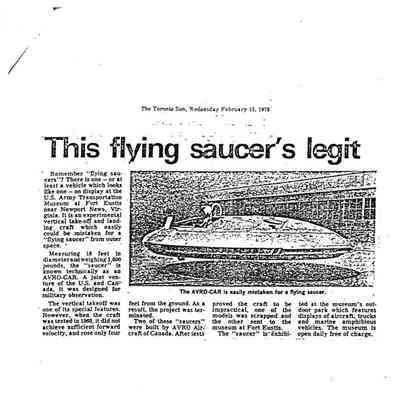 This fyling saucer's legit