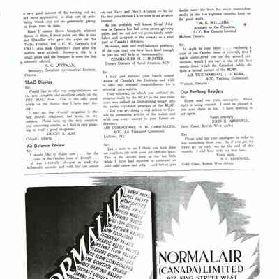 Letters to the Editor - Dec 1954