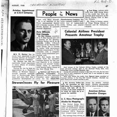People in the News - Aug 1948