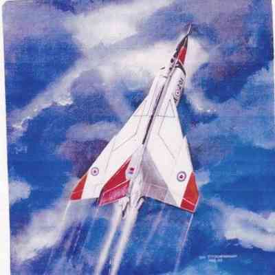 CF-105 painting of RL201