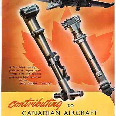 Dowty - contributing to Canadian Aircraft development