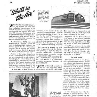 What's in the Air - Feb 1948