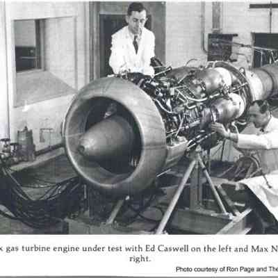 First Chinook Gas Tuebine Engine Under Test