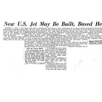 New US Jet may be built, based here