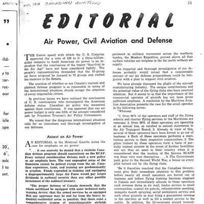 Editorial - May 1948