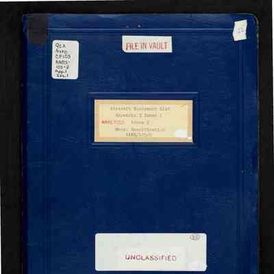 Appendix I to "Model specification for Arrow 2 supersonic interceptor aircraft"|Aircraft equipment list: appendix I: Arrow 2 model specification: AAMS/105/2. Issue 1