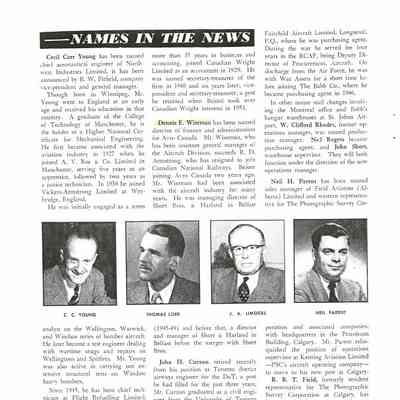 Names in the news - Jun 1953