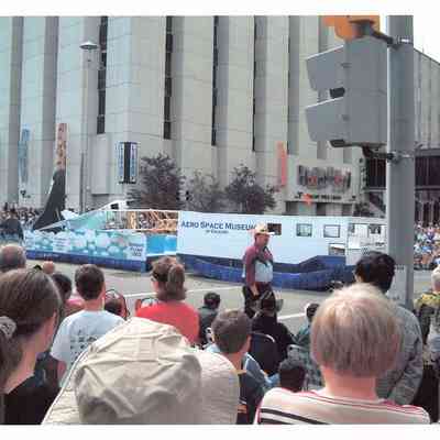 Aerospace Museum of Calgary Parade Float 1/3